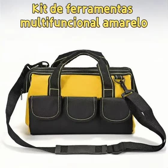 Bolsa De Ferramentas Multifuncional À Prova D'água E Reforçada Para Uso Geral De Eletricistas