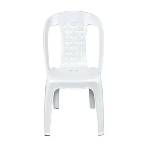 Cadeira VM Bistrô Branca ArqPlast P/Bar Jardim Lanchonete Igreja