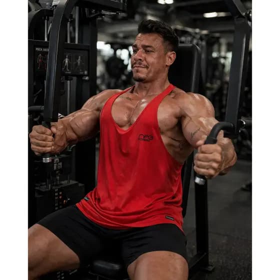 Regata Masculina Feminina Fitness Camiseta Academia Treino Tradicional Elastano