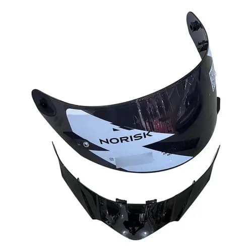 Kit Capacete Norisk Razor Spoiler E Viseira Fumê Original