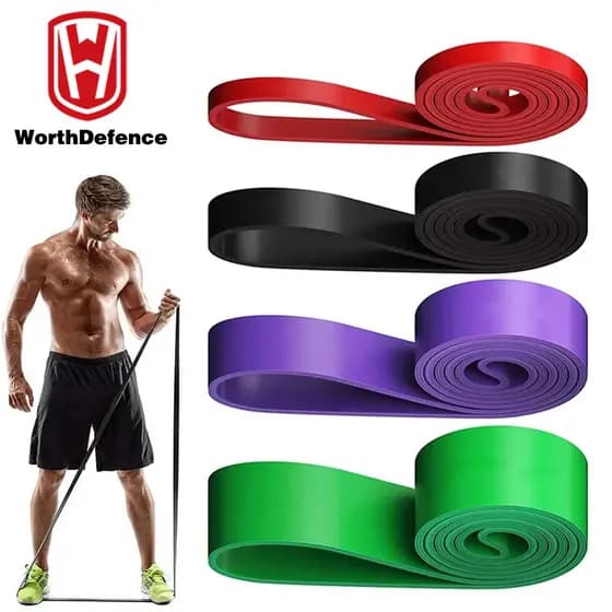 Worthdefência Elástica Bandas De Resistência Ginásio Em Casa De Fitness Exercício Crossfit Exercício Expansor Yoga Pull Up Assist Bandas Equipamento De Treino