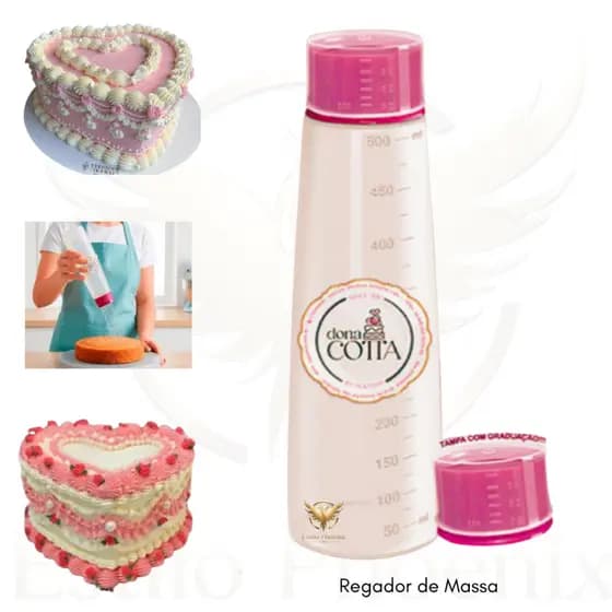 Bisnaga Para Molhar / Umedecer Massa De Bolos 500ml