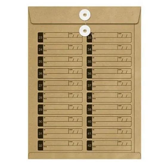 Envelope Vai e Vem Scrity com Ilhós 250 X 353 - 5 UNIDADES