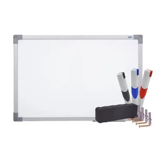 KIT QUADRO BRANCO STALO UV MDF SOFT 60X40CM