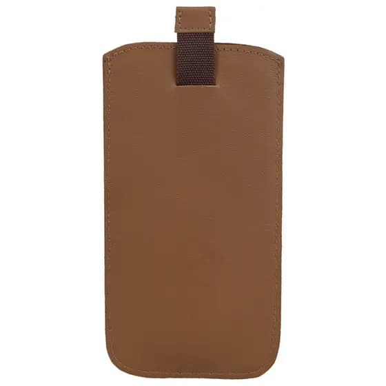 Case Capa Capinha Sob Medida para Celular Smartphone em Couro Legítimo com Puxador Sarroche