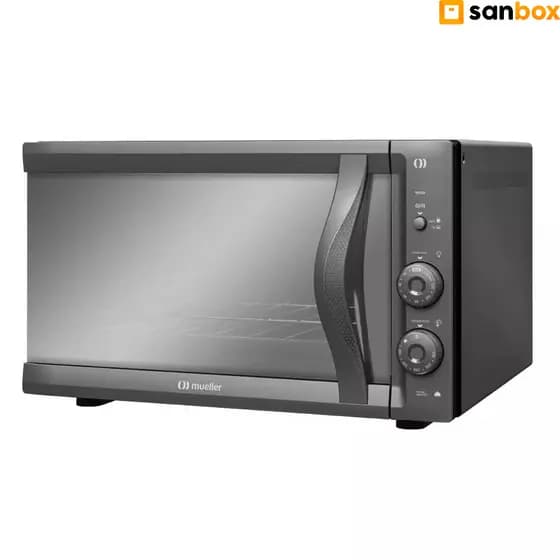 Forno Elétrico de Bancada Mueller MFB50F Espelhado 50L Vidro Duplo-127v