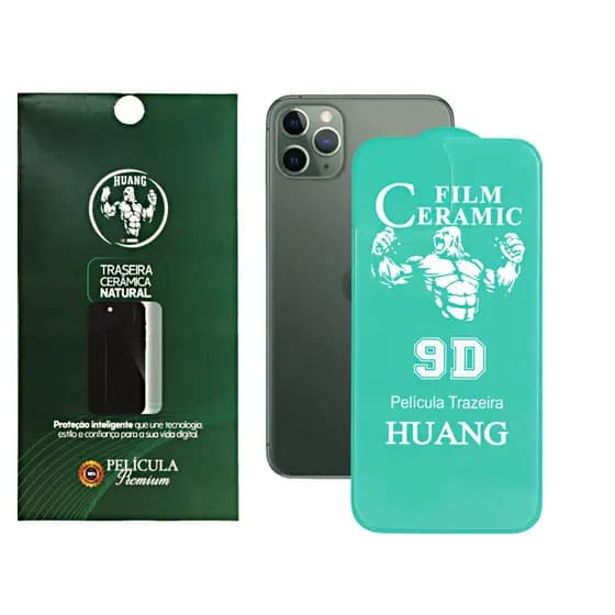 Película Traseira para iPhone Cerâmica Natural Huang Premium