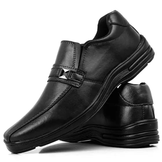Sapato Ortopédico Social Masculino Confortável Antistress Preço Fabricante Entrega Imediata