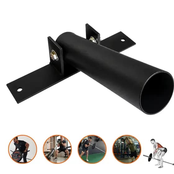 LandMine Suporte Remada Cavalinho Articulado Barbell Get Up, Get Down, Front Squad, Power Clean