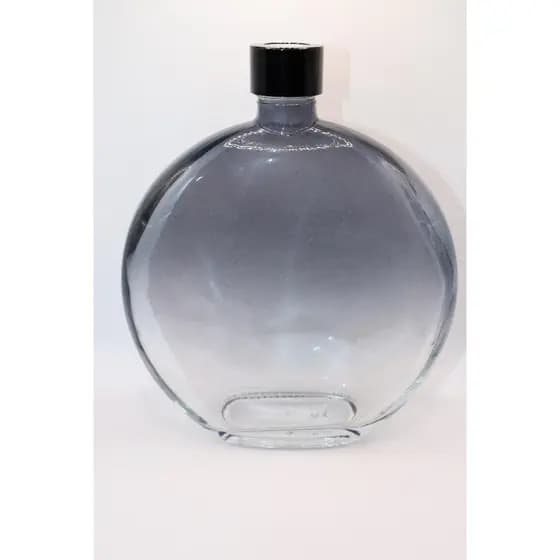 Aromatizador de Ambiente 500ml Vidro Premium Redondo + Varetas – Luxo e Alta Fixação