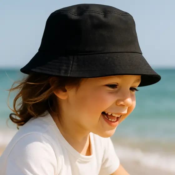 Chapéu Bucket Infantil Menino Menina Cata Ovo Boné Bebê Praia Verão Moda Criança