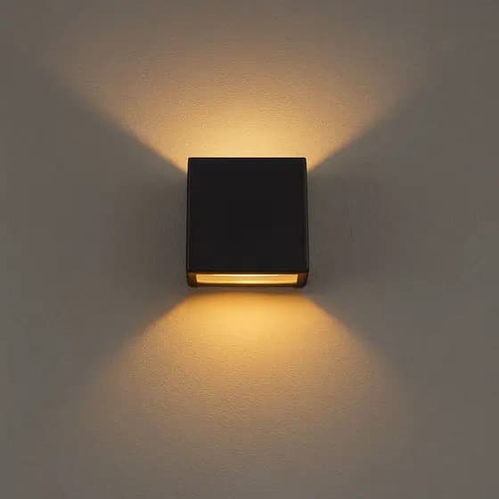 Kit 3 Luminárias Mini Slim Moderna Parede Área Externa E Interna Decorativa