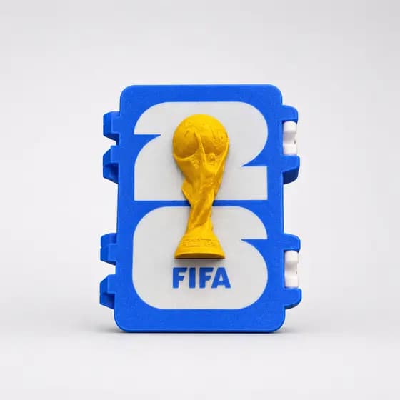 CAIXA PORTA FIGURINHAS COPA DO MUNDO 2026