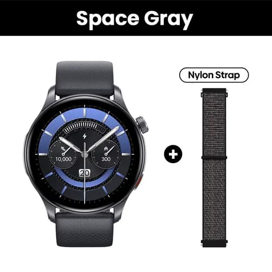 Zeblaze Btalk 3 GPS Integrado Tela AMOLED + 2 Pulseiras