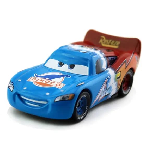 Miniatura Filme Carros 1 Disney Mcqueen transformação Dinoco