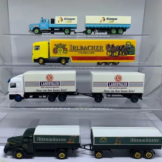 Miniatura Caminhão Scania, Man, Mercedes Benz, Iveco