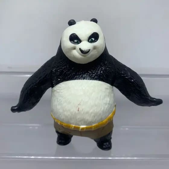 Boneco Poo Dragão Guerreiro Kung Fu Panda 2 Coleção McDonald's Dream Works 2007 - A