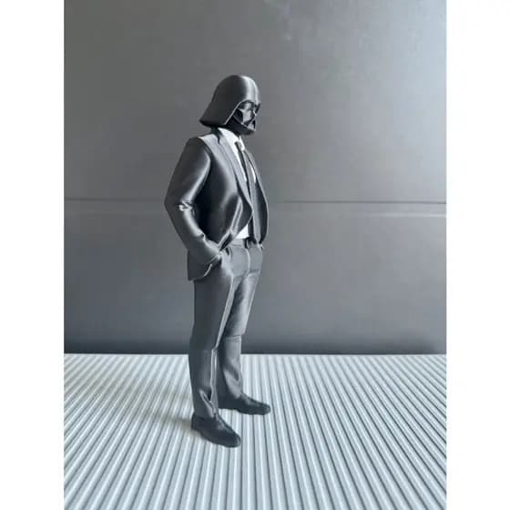 Darth Vader CEO 3D – Estátua Executiva Decorativa em Impressão 3D para Escritório e Colecionadores