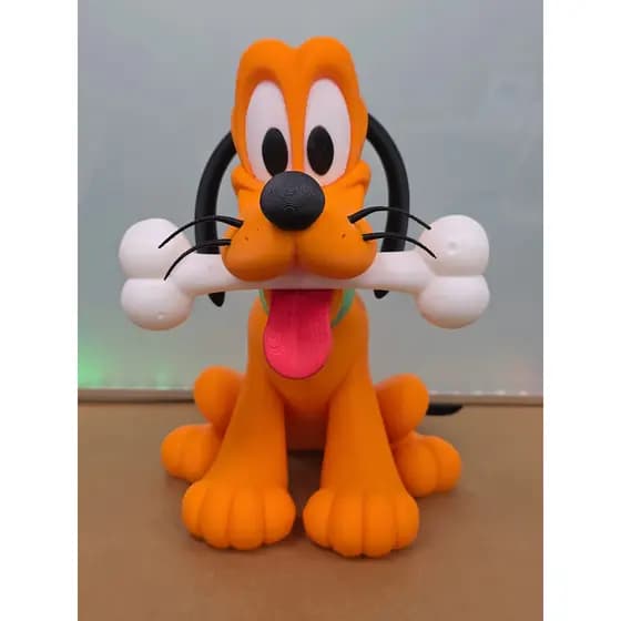 Pluto Disney 25cm – Boneco Decorativo | Impressão 3D em PLA | Colecionável Geek