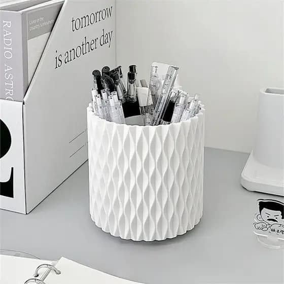 PORTA TRECO MULTIUSO ORGANIZADOR ARMAZENAMENTO MESA ESCRITORIO ADMINISTRACAO CANETA LAPIS PINCEL PINCEL