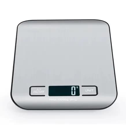 Balança de Cozinha Digital de 10 kg Visor LCD 304 Multifuncional de Aço Inoxidável (ENVIO IMEDIATO)