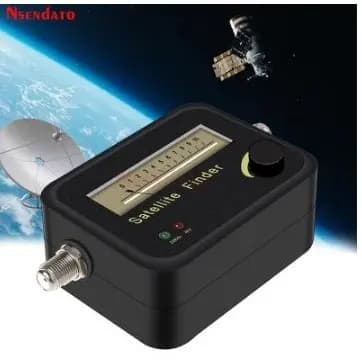 Satfinder localizador satélite sinal de alinhamento medidor receptor