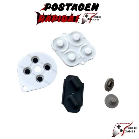 Kit de Borrachas Condutivas Controle Super Nintendo Snes