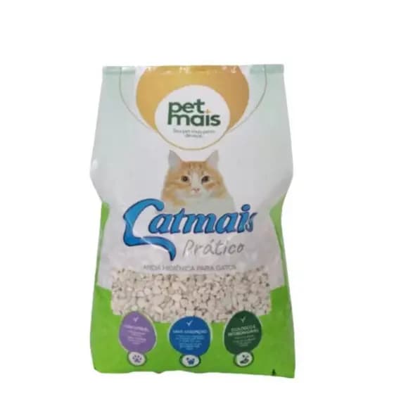 Areia Granulada Sanitário Catmais Prático 1,2kg Petmais