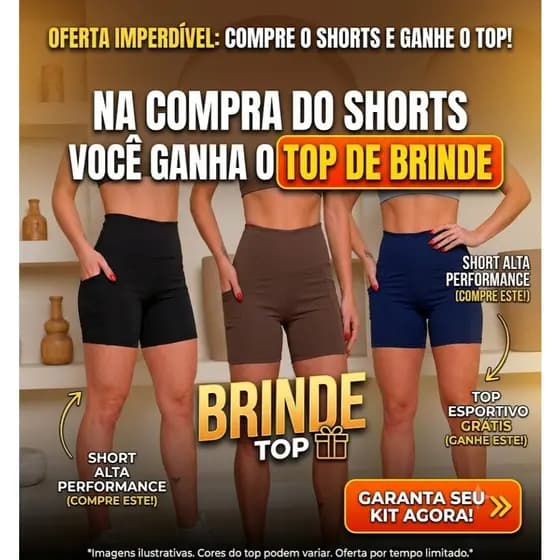 Shorts Bermuda Feminina Academia Com Bolso Celular Fitness