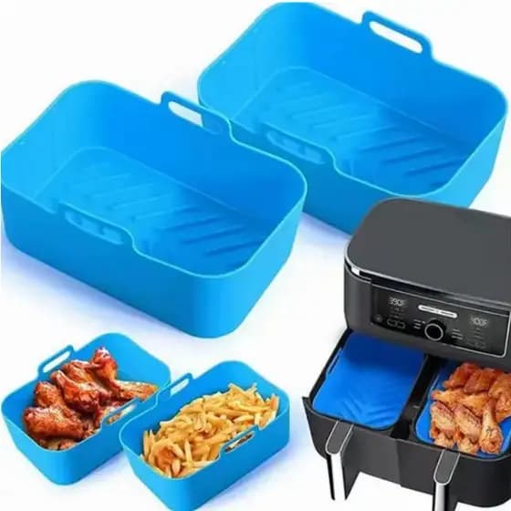 forma de air frier retangular