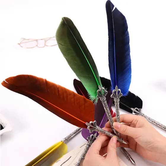 1 Conjunto De Caneta Criativa De Pena