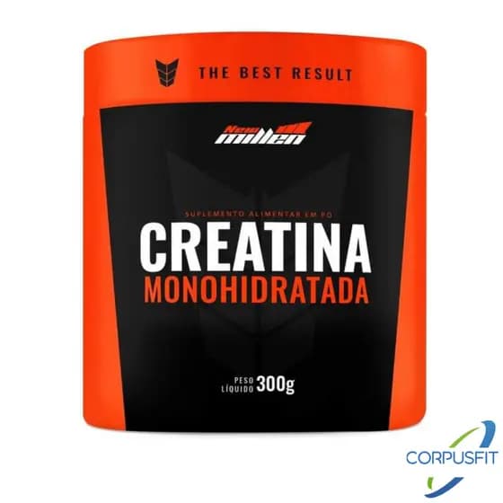 Creatina 300g New Millen Monohidratada Creatina Pura