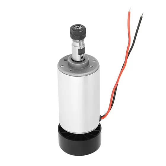 Eryue 300w 52mm dc 48v cnc eixo er11 motor refrigerado a ar para máquina de gravura sem escova acessórios gravador diy