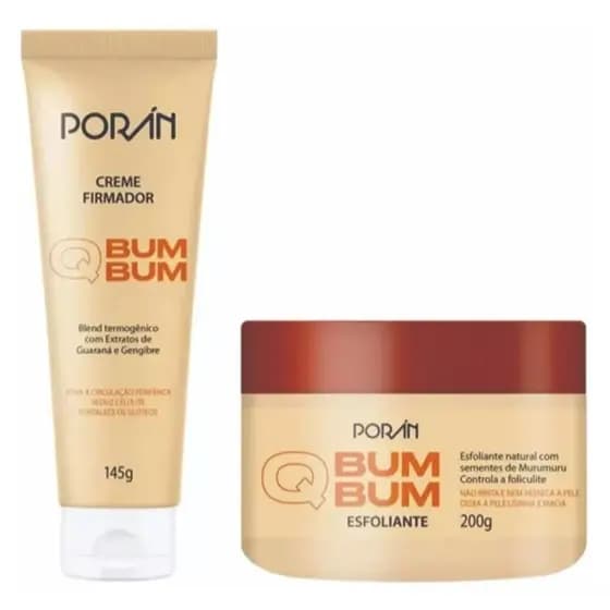 Creme Firmador Mais Esfoliante Q Bumbum Poran