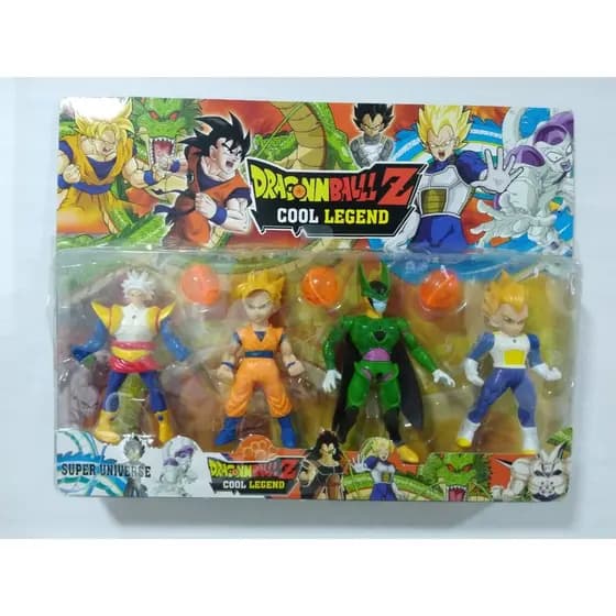 kids toys 5 Personagens de Dragon Ball Z para Dia Das Crianças Brinquedo Infantil Action Figures