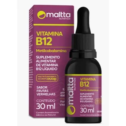Metilcobalamina Alto Teor de Vitamina B12 Gotas Duom (Gotas 01 Gota ao dia 428 doses)