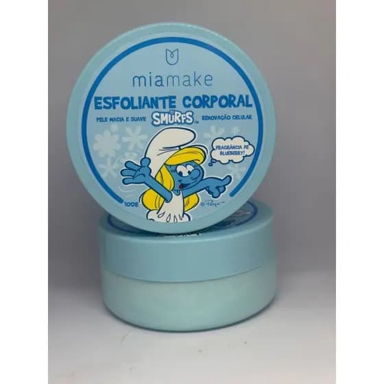 Esfoliante Corporal Miamake Os Smurfs 100g