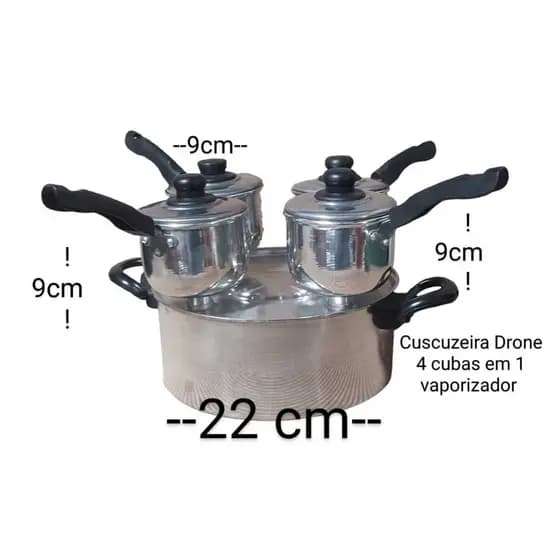 CUSCUZEIRA DRONE 350 ML A ORIGINAL