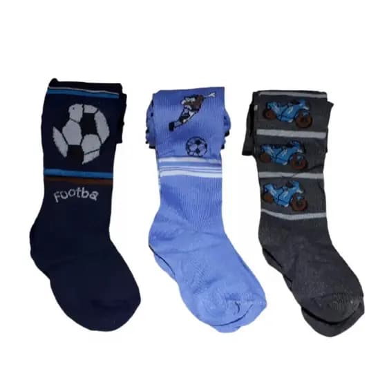 Ceroula Meia Calça Fio 80 Menino Bebe Infantil
