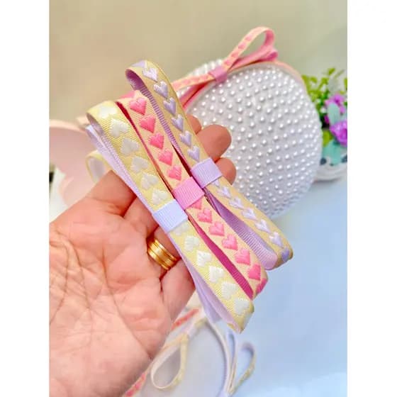 tiara infantil coração, tiara de cabelo, acessórios infantil, tiara infantil