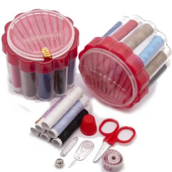 Kit Costura Portátil Completo- Perfeito Para Reparos Rápidos