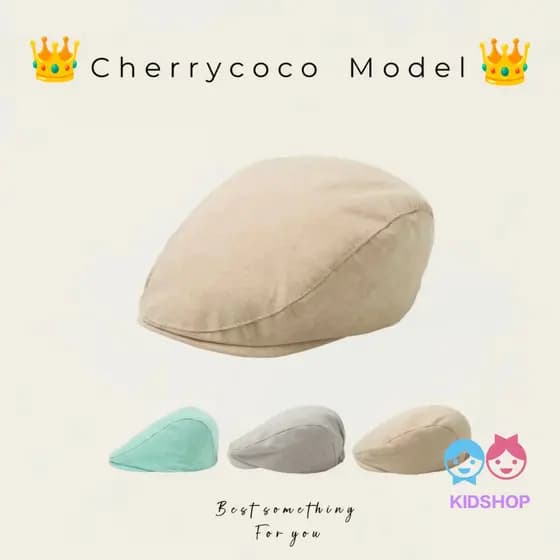 Novo Produto Boina Infantil de Cor Sólida Boina Bebê Cavalheiro Chapéu Casual Bonito