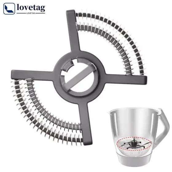 LOVETAG Mistura E Batedor Acessório De Aço Inoxidável Creme Leite Ovo Branco Cozinha Processador Alimentos Peça Reposiçã