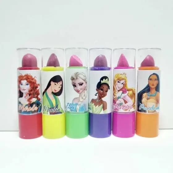 Kit Batom Princesas Infantil Menina c/06 unidades