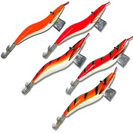 Isca Artificial P/ Pesca De Lula Zangarilho Camarão 7cm 1 Un