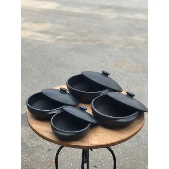 Promocão 4 Panelas Barro Capixabas + 4 Cumbucas!