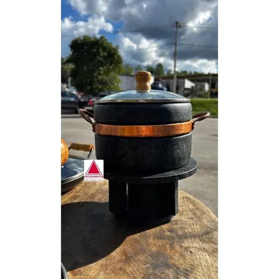 KIT Fondue Pedra Especial Completo 1,5LITROS