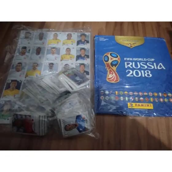 Álbum -Russia Copa do mundo 2018 álbum de figurinhas