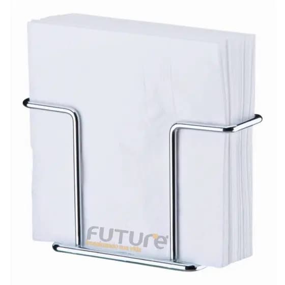 Porta Guardanapos Suporte De Papel Mesa Cromado