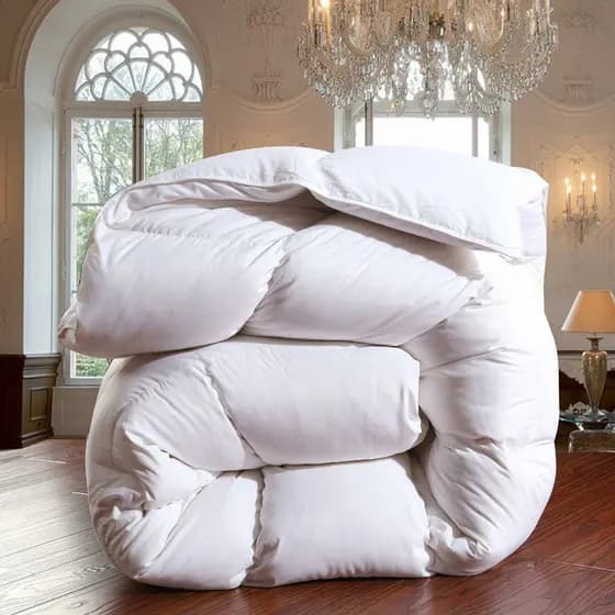 Enchimento Pra Capa de Edredom Pillow Top Casal Fibra Siliconizada Super Volumosa 400 fios